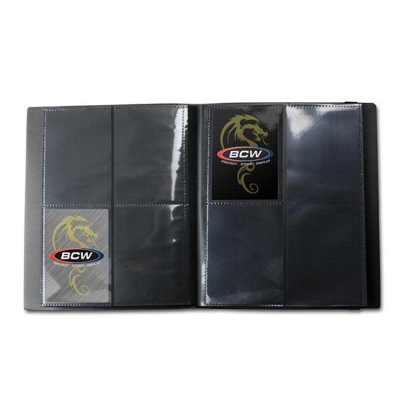 BCW GAMING PRO-FOLIO 4-POCKET BLACK
