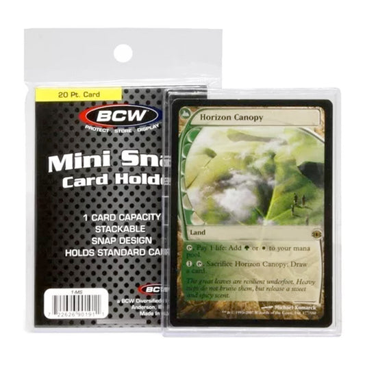 Bcw - Mini Snap - Card Holder