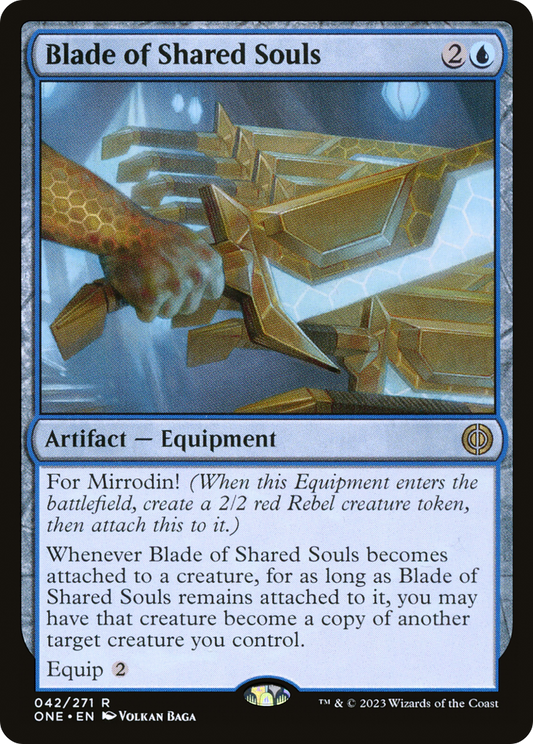 Blade of Shared Souls [Phyrexia: All Will Be One] - Español