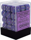 DADOS CHESSEX 12MM D6 SPECKLED SILVER TETRA