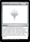 A Container of Booster Packs [Unknown Event]