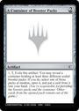A Container of Booster Packs [Unknown Event]
