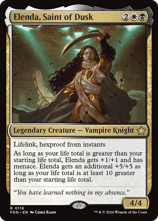 Elenda, Saint of Dusk [Foundations] - Español