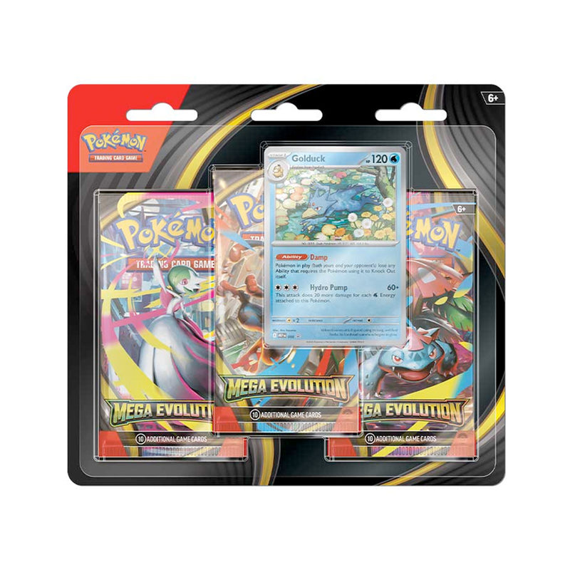 Pokémon - Mega Evolution - Blister Pack - Psyduck & Golduck - Ingles