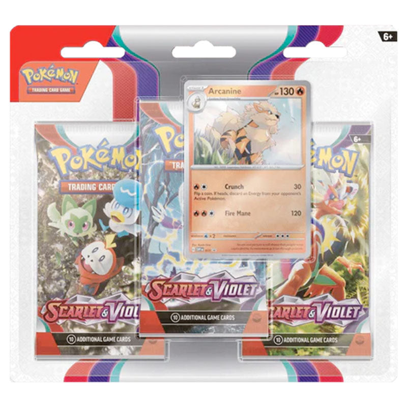 Pokémon Blister Pack Scarlet & Violet - Arcanine