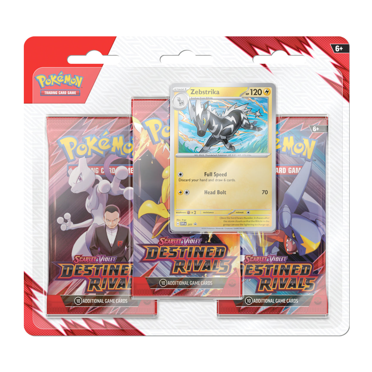 Pokémon - Scarlet & Violet – Destined Rivals - Blister Pack - Ingles