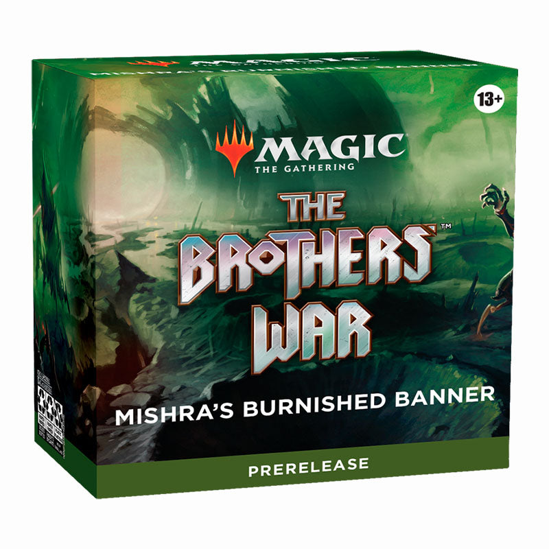 Mtg Pack De Presentacion The Brothers War - Mishras Burnished Banner - Español