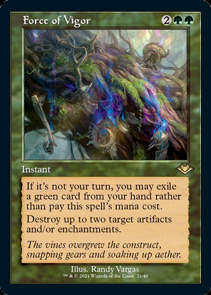Force of Vigor (Retro) [Modern Horizons 2] 
