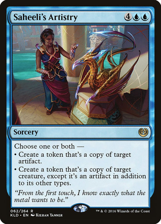 Saheeli's Artistry [Kaladesh] - Español