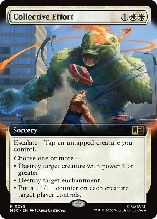 Collective Effort (Extended Art) [Marvel Super Heroes Commander]