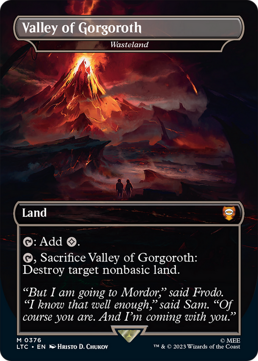 Valley of Gorgoroth - Wasteland - Español [The Lord of the Rings: Tales of Middle-Earth Commander]