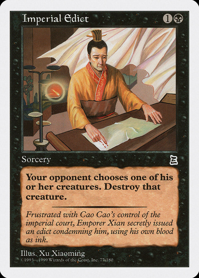 Imperial Edict [Portal Three Kingdoms] 