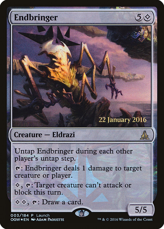 Endbringer (Prerelease) [Oath of the Gatewatch Promos] 