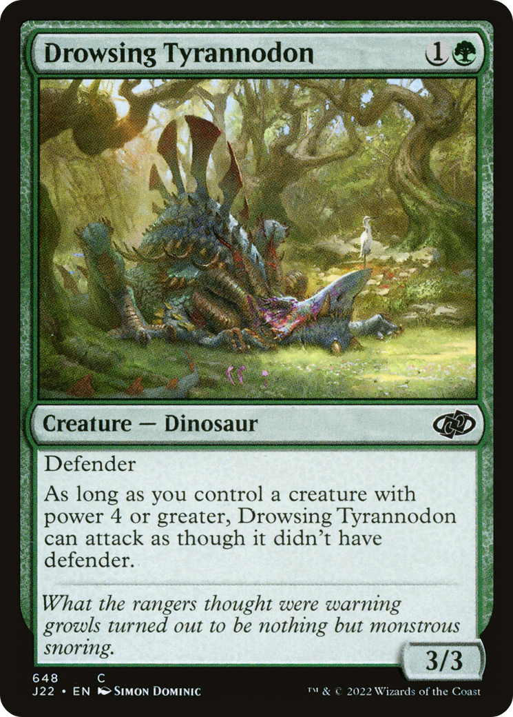 Drowing Tyrannodon [Jumpstart 2022] 