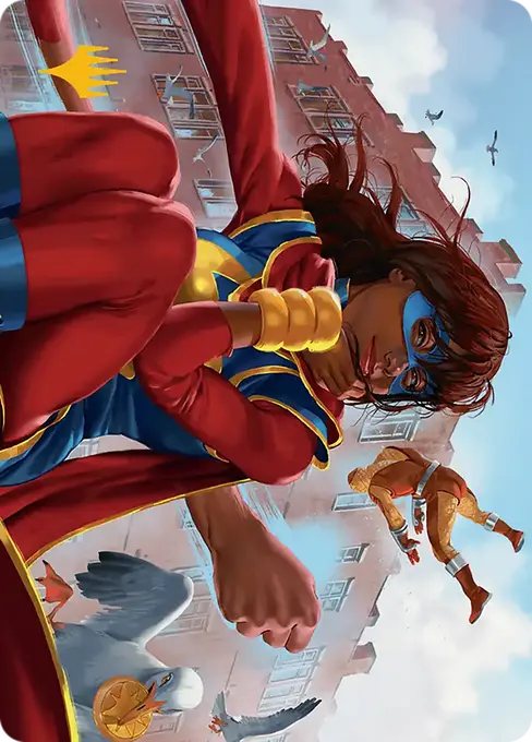 Ms. Marvel, Kamala Khan Art Card [Marvel Super Heroes Art Series]