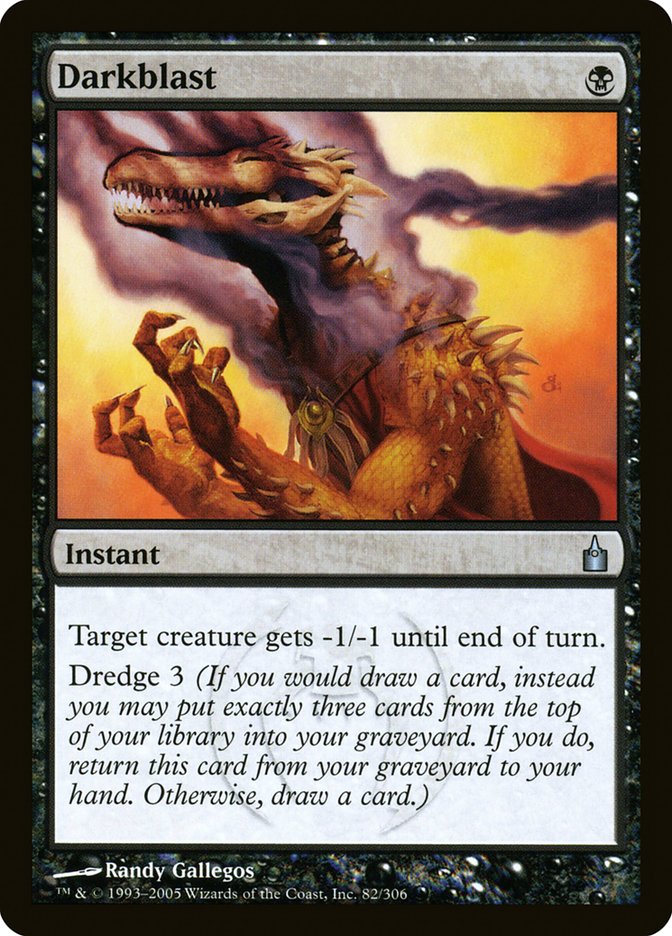 Darkblast [Ravnica: City of Guilds] 