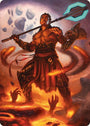 Koth, Fire of Resistance Art Card [Phyrexia: All Will Be One Art Series]