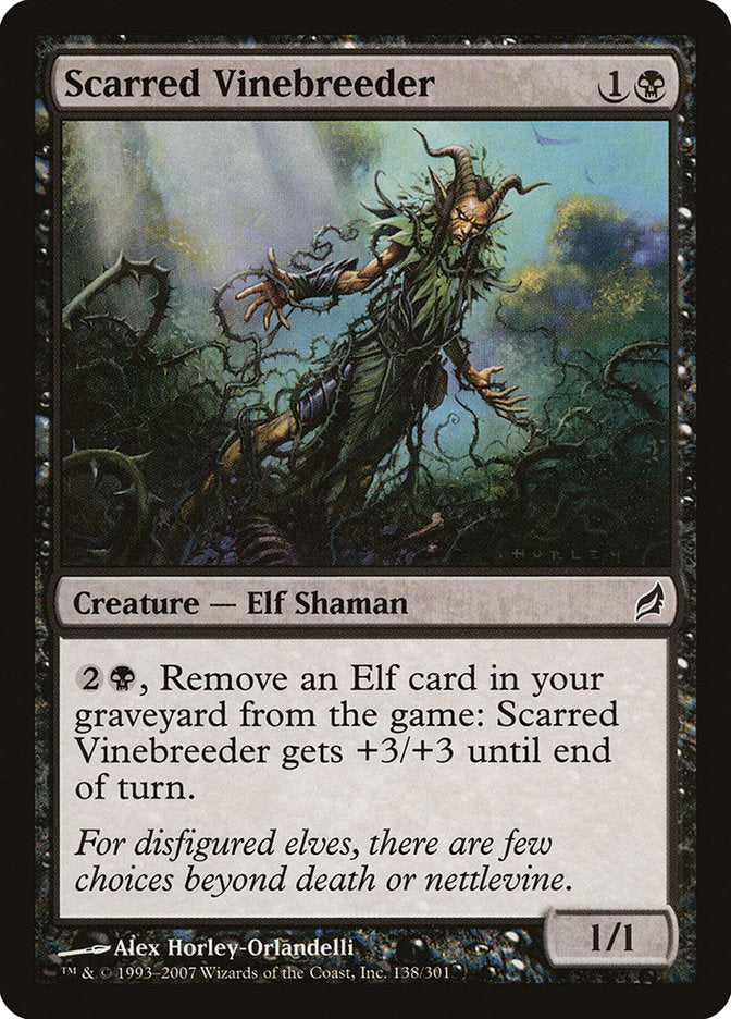 Scarred Vinebreeder [Lorwyn] 