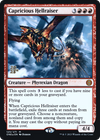 Capricious Hellraiser [Phyrexia: All Will Be One Prerelease Promos]