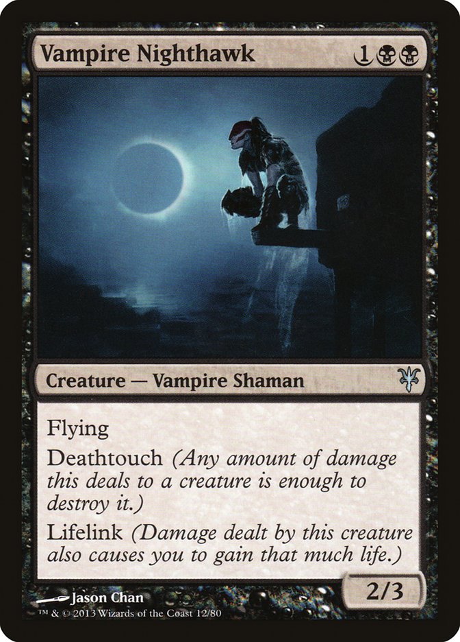 Vampire Nighthawk [Duel Decks: Sorin vs. Tybalt] 