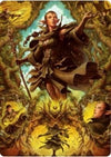 Nissa of Shadowed Boughs 2 Art Card [Zendikar Rising Art Series]