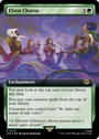 Elven Chorus (Extended Art) (Surge Foil) [The Lord of the Rings: Tales of Middle-Earth]