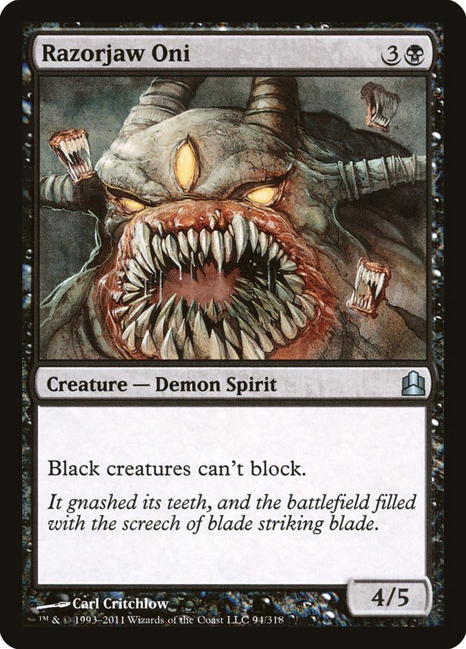 Razorjaw Oni [Commander 2011] 