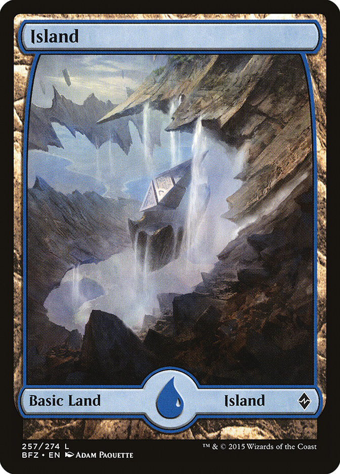 Island (257) [Battle for Zendikar] 