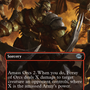 Foray of Orcs (Borderless Alternate Art) [The Lord of the Rings: Tales of Middle-Earth]