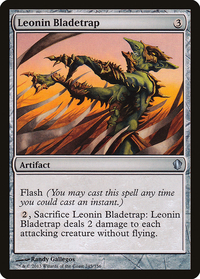 Leonin Bladetrap [Commander 2013] 