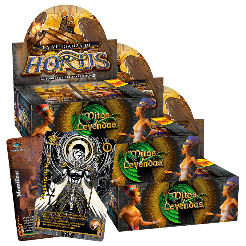 Mitos Y Leyendas - Promo Display De Sobres x 3 - La Venganza De Horus
