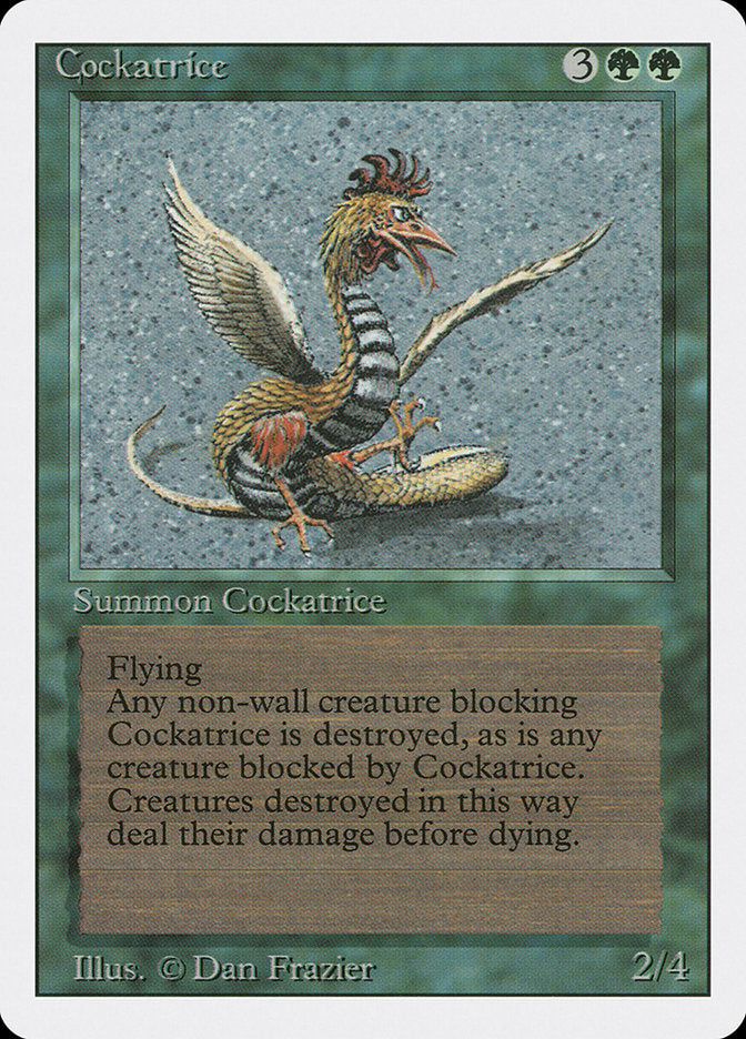 Cockatrice [Revised Edition] 