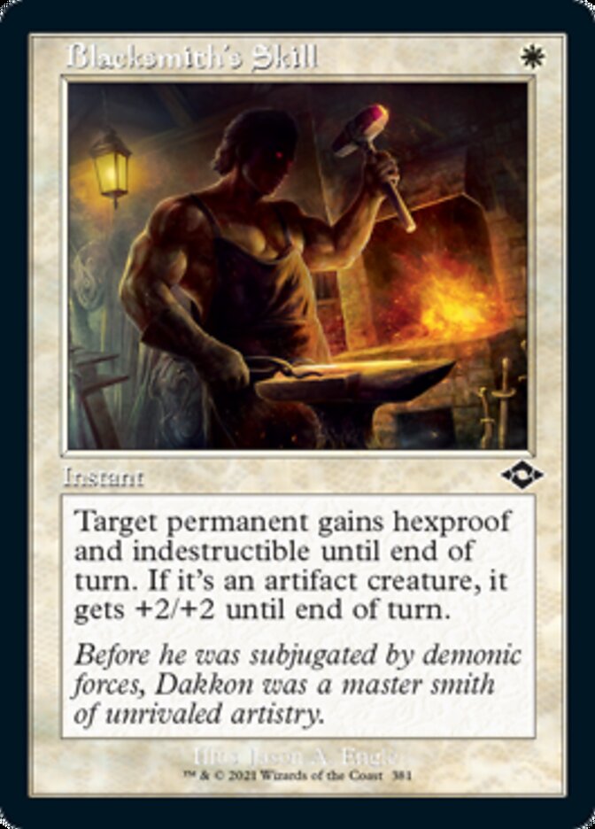 Blacksmith's Skill (Retro) [Modern Horizons 2] 