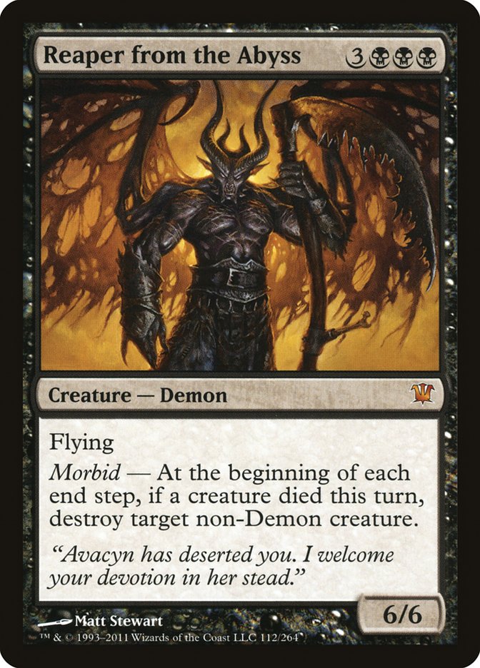 Reaper from the Abyss [Innistrad] 