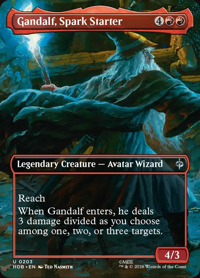 Gandalf, Spark Starter (Borderless) [The Hobbit]