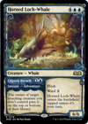 Horned Loch-Whale // Lagoon Breach (Showcase) [Wilds of Eldraine]