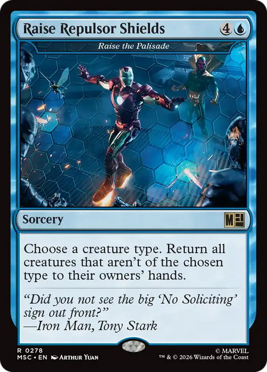 Raise Repulsor Shields [Marvel Super Heroes Commander]