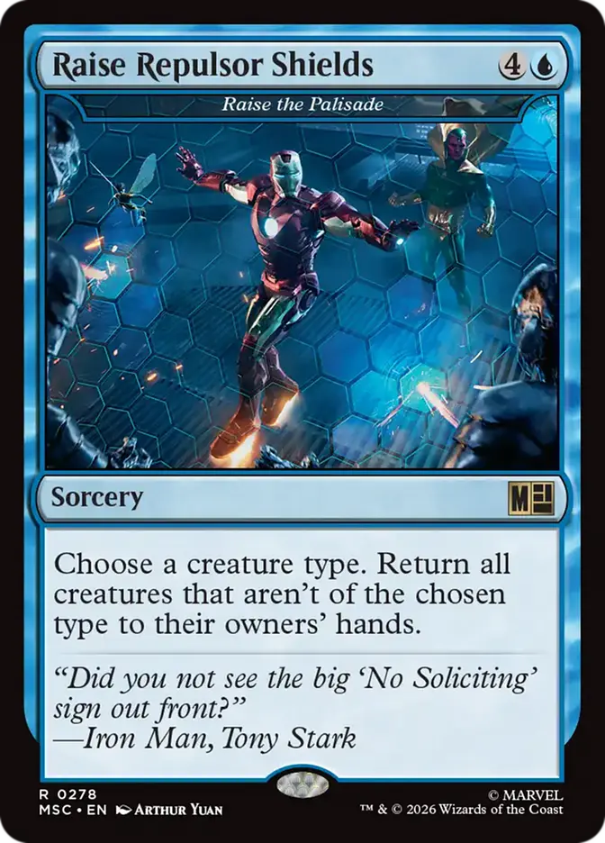 Raise Repulsor Shields [Marvel Super Heroes Commander]