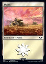 Plains (306) (Surge Foil) [Warhammer 40,000]