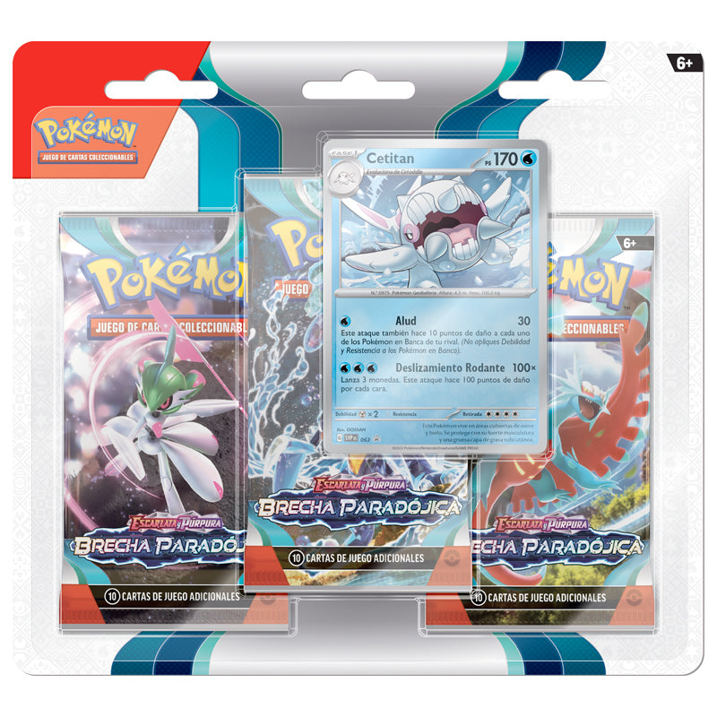 Pokémon Blister Pack -Scarlet & Violet Paradox Rift – Ingles & Español