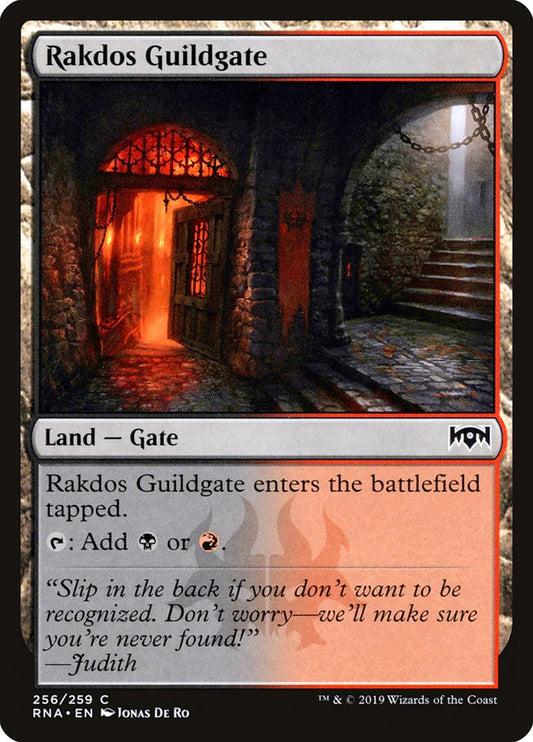 Rakdos Guildgate (256/259) [Ravnica Allegiance] 