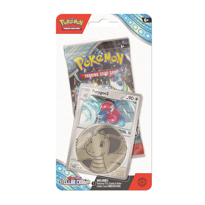 Pokémon – Scarlet & Violet Stellar Crown – Checklane Blister – Ingles