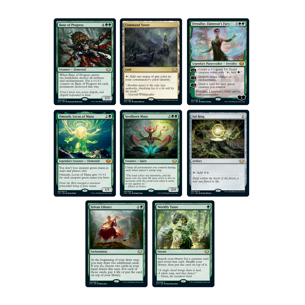 COMMANDER COLLECTION GREEN