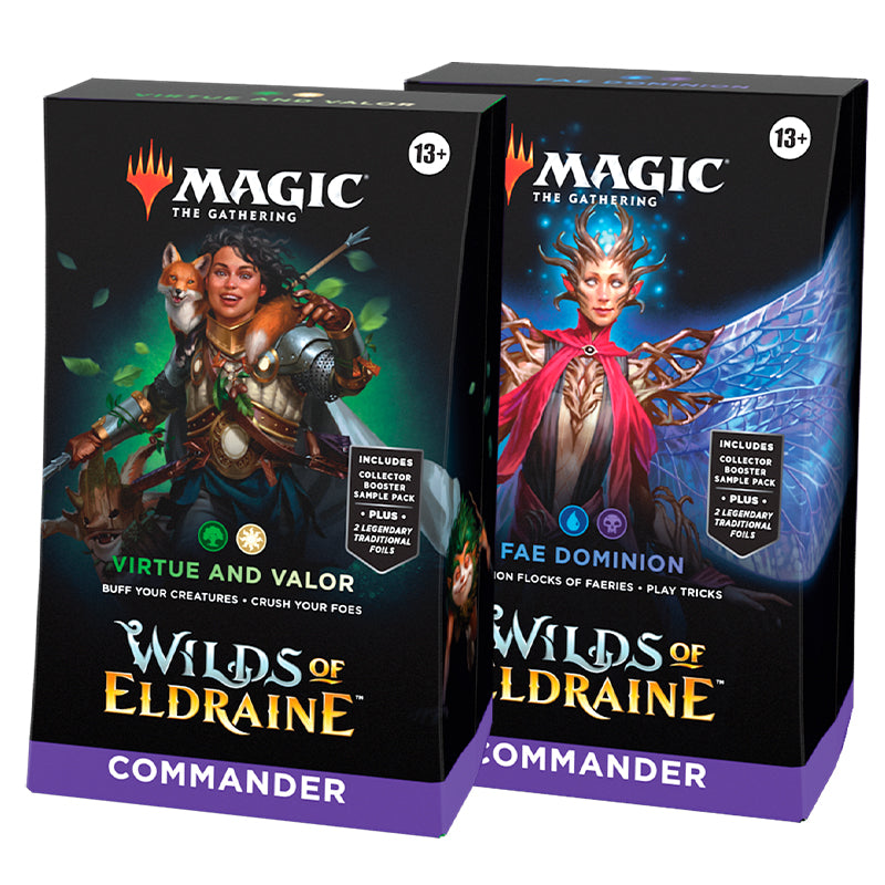 Mtg Commander Deck - Wilds Of Eldraine - Ingles
