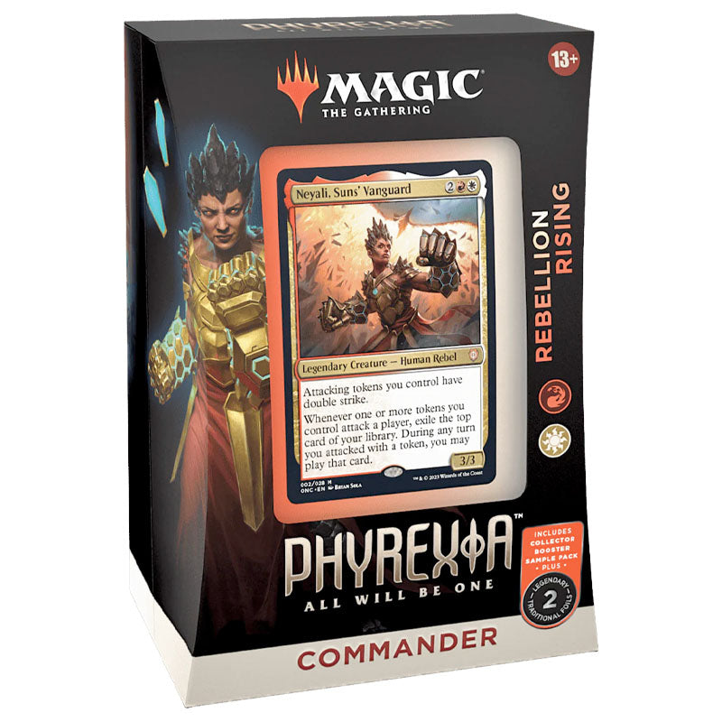 Mtg Commander Deck Phyrexia All Will Be One – Rebellion Rising – Ingles