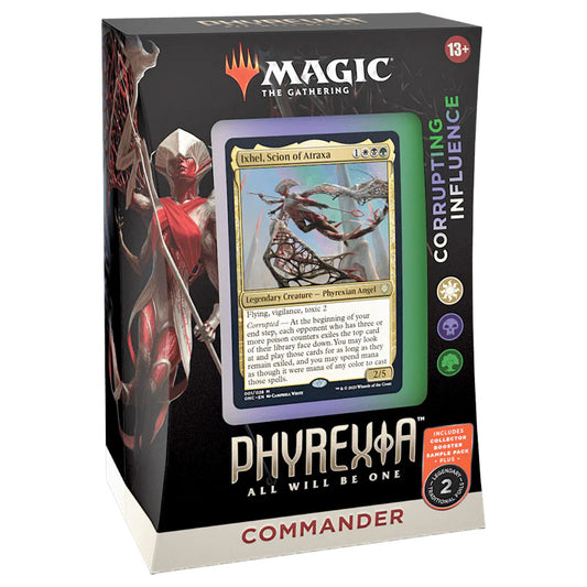 Mtg Commander Deck Phyrexia All Will Be One – Corrupting Influence – Ingles