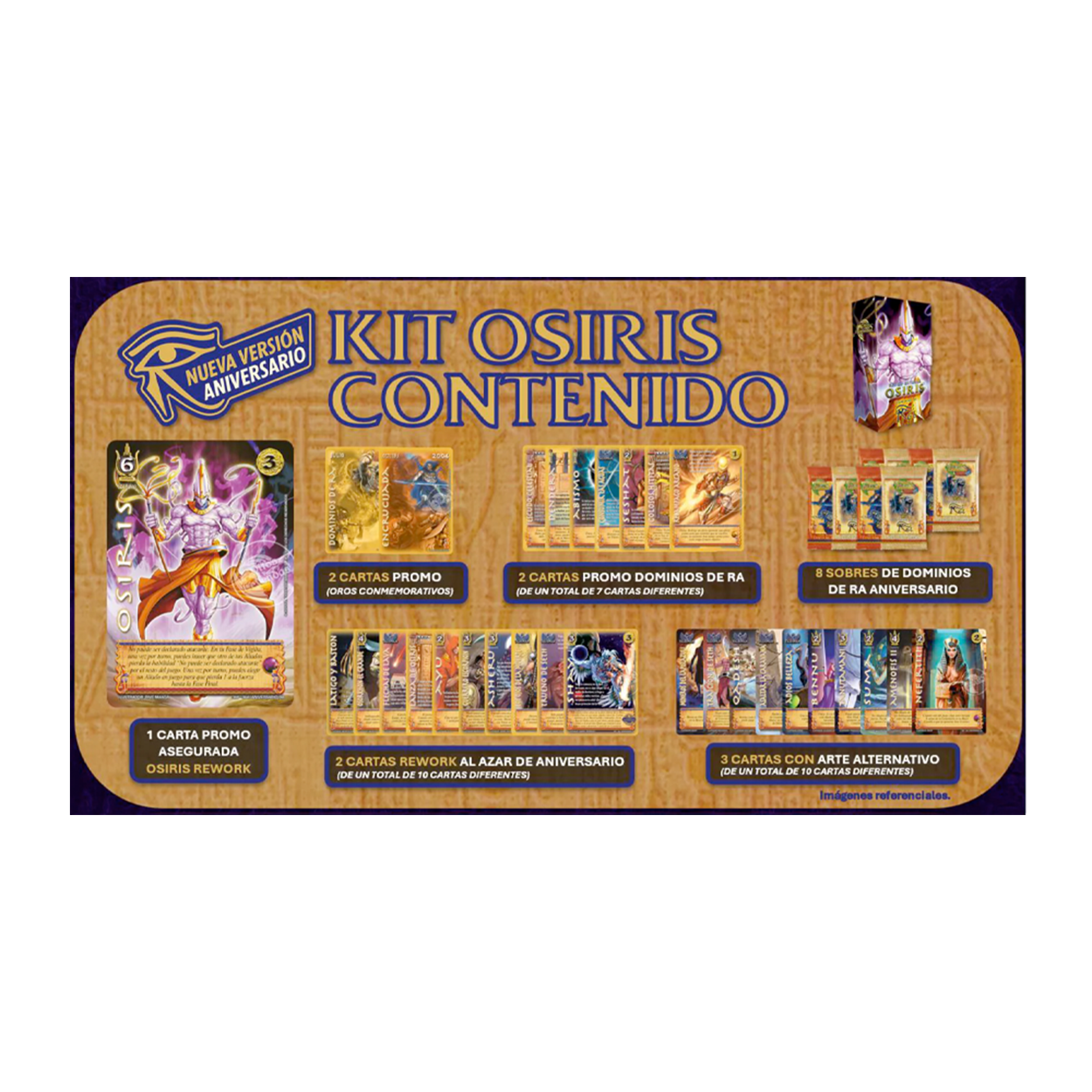 Mitos y Leyendas – Dominios De Ra Aniversario – Kits De Batalla Promo x 2 – Seth & Osiris