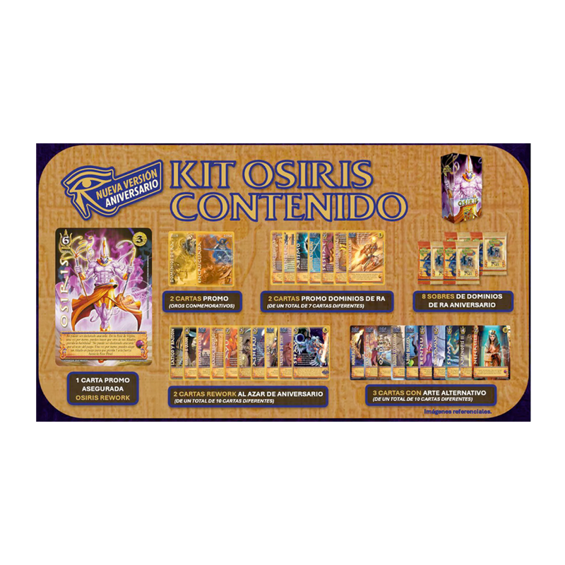 Mitos y Leyendas – Dominios De Ra Aniversario – Kits De Batalla Promo x 2 – Seth & Osiris