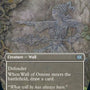 Wall of Omens (Borderless Alternate Art) [Double Masters 2022]