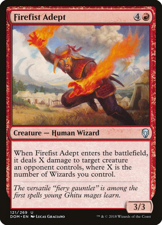 Firefist Adept [Dominaria] 
